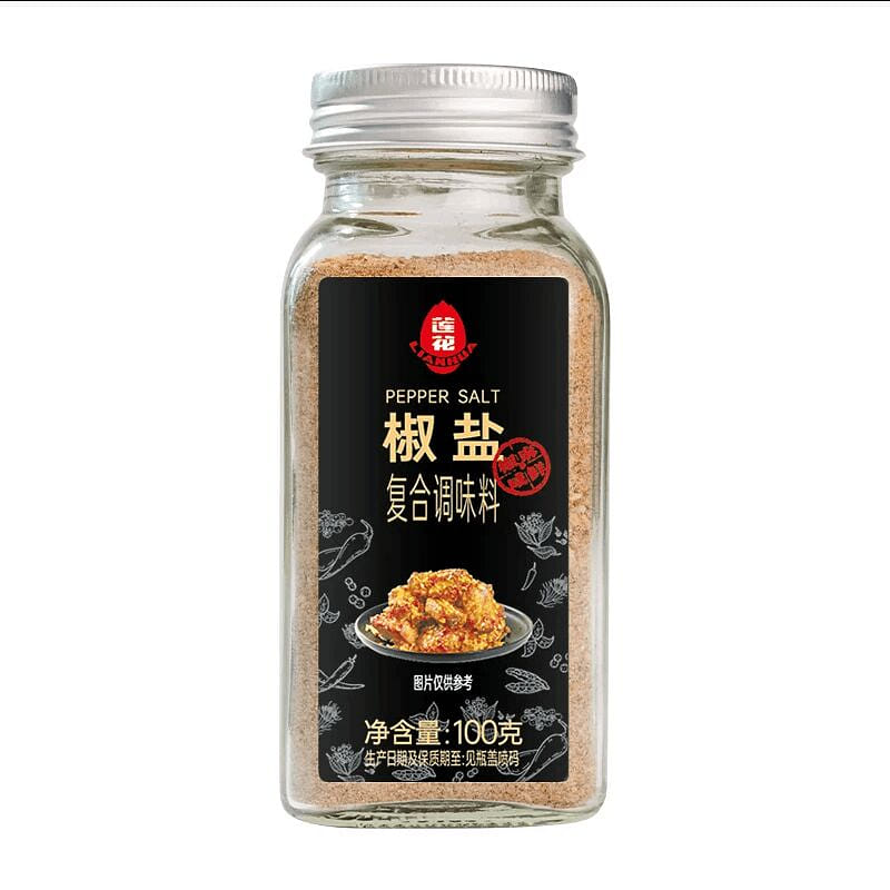 Lotus Flower Salt and Pepper Powder 100g*1 bottle 100 g