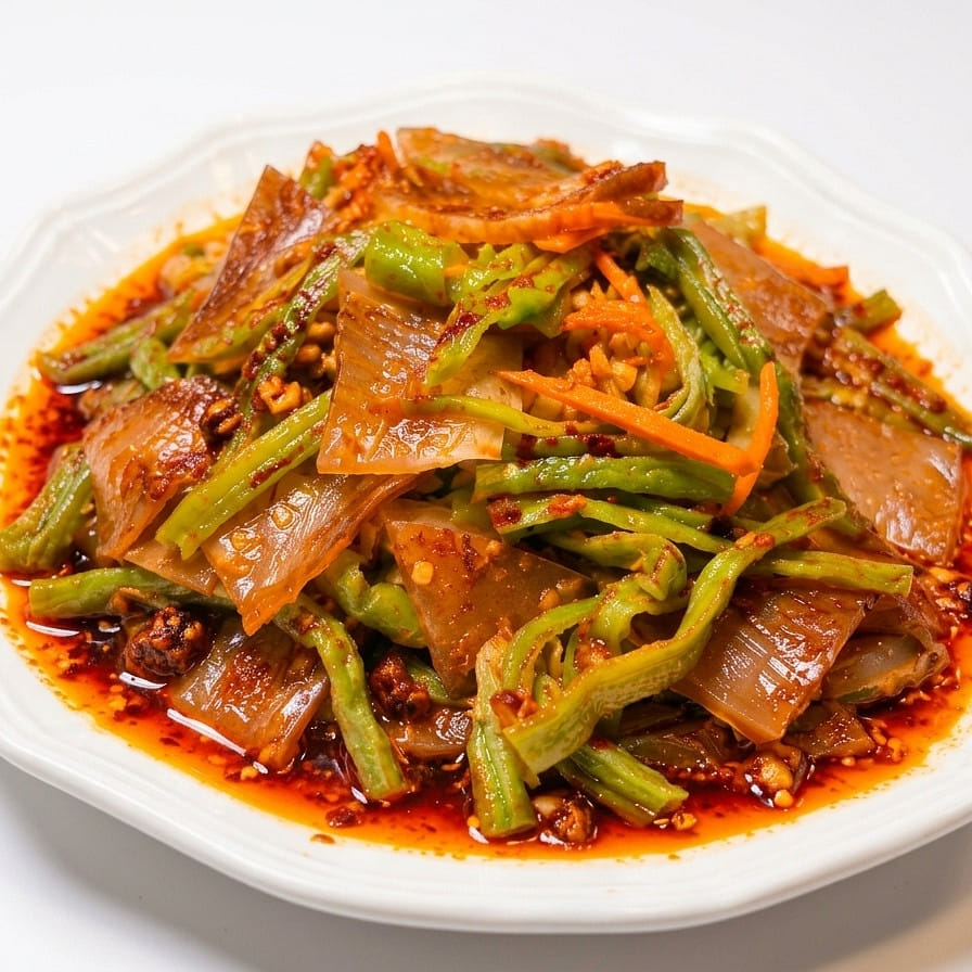 Spiced Cold Mixed Beef Tendon and Gongcai 260 g
