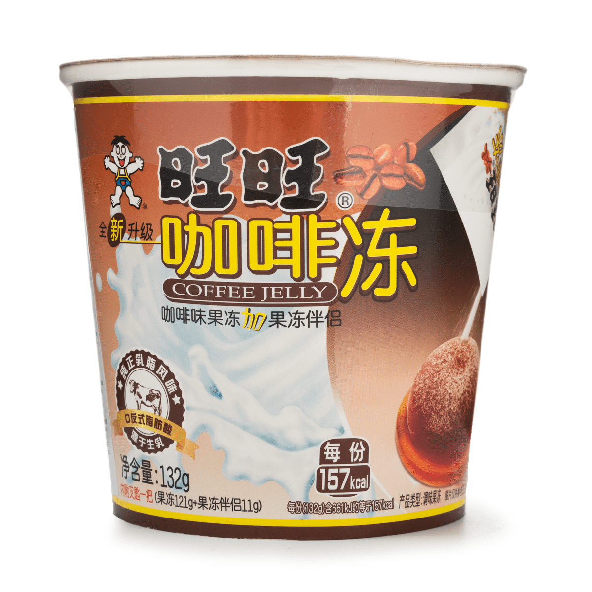 WANT WANT Rock Jelly Coffee Flavor 132 グラム