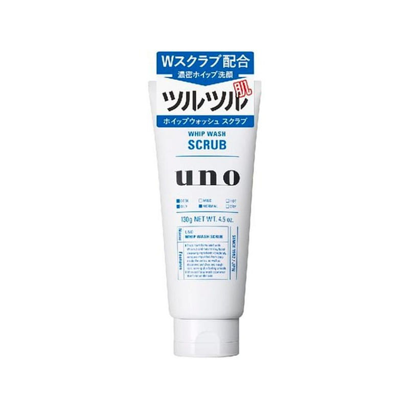 Shiseido Fine Today Uno Whipped Wash Scrub 130 그램