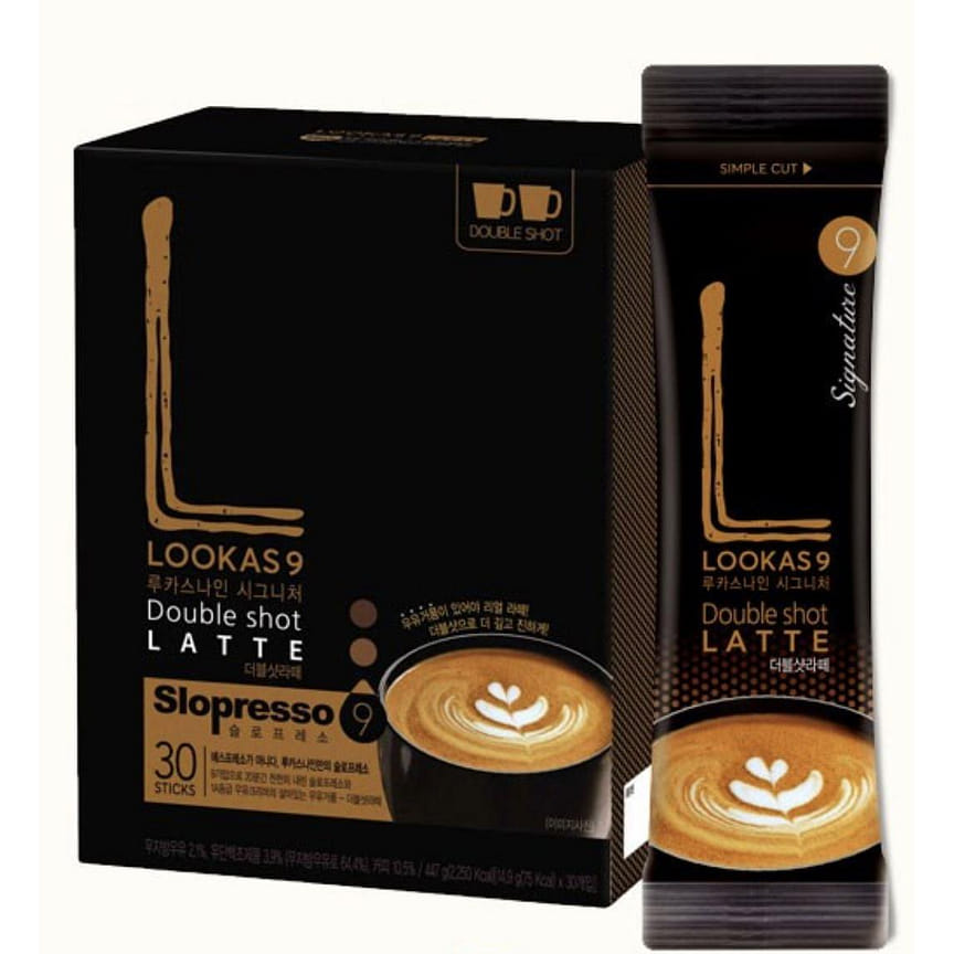 Lookas9 LOOKAS 9 Signature Double Shot Latte 30 sticks - Weee!
