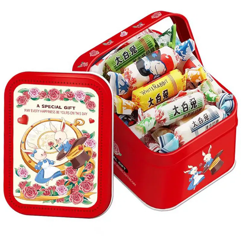 Get Shanghai White Rabbit Milk Candy Rose Rabbit Little Iron Listen ...