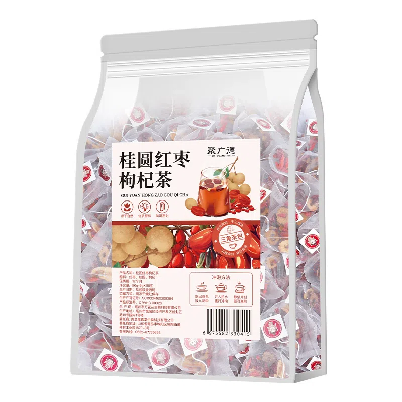 Red dates, longan, wolfberry tea, independent tea bags, girls' health tea, 90g*1 bag 90 그램