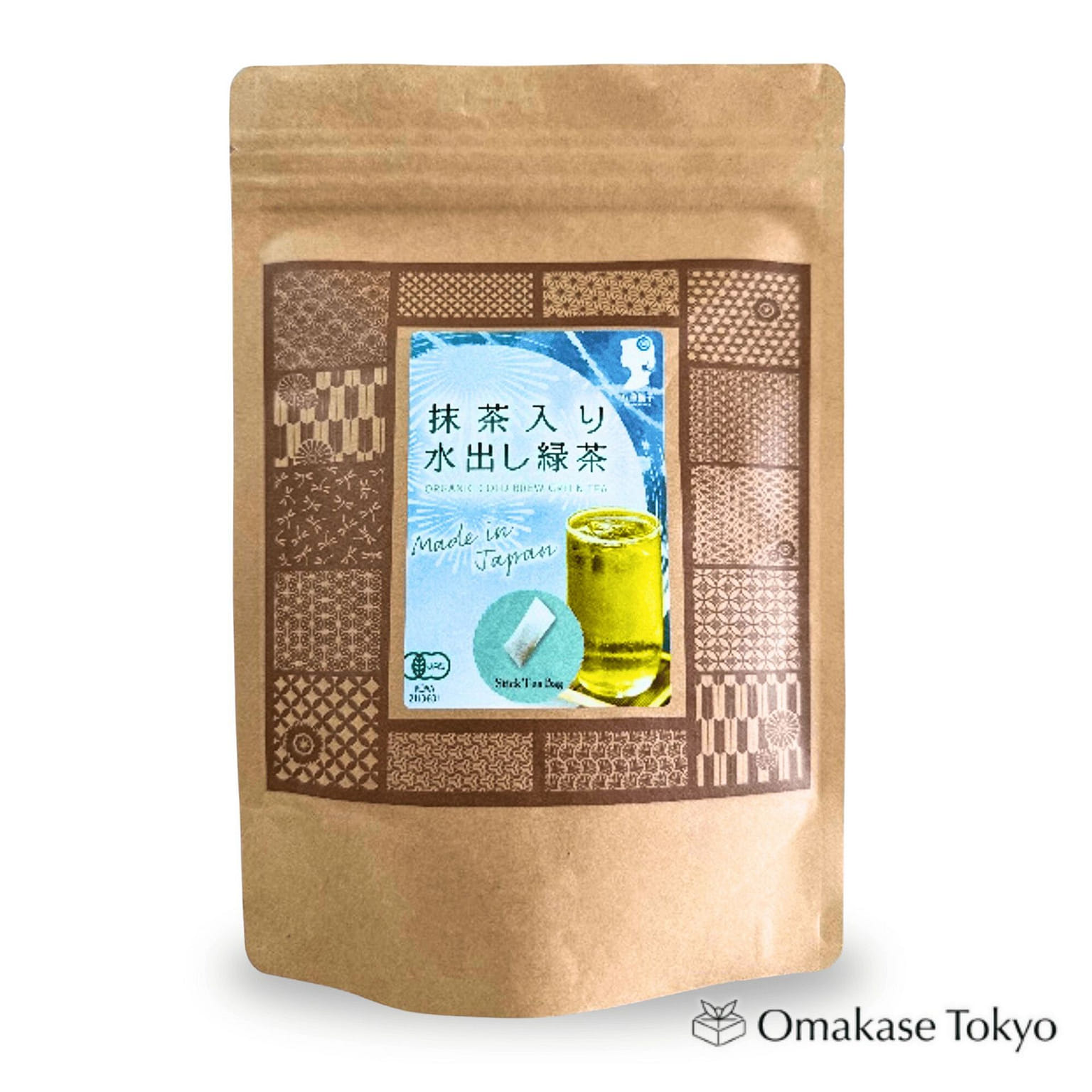 Cold Brew Japanese Green Tea, 30 Tea Bags 90 g