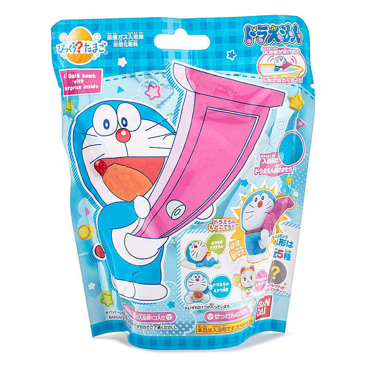 Bandai びっくら?たまご 炭酸ガス入浴剤 ドラえもん おふろタイム