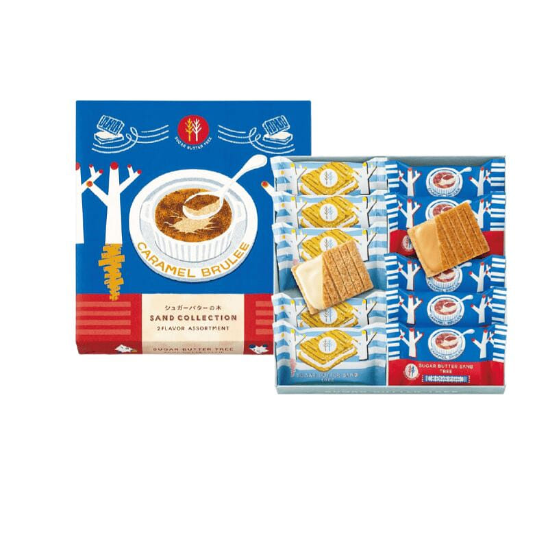 Caramel Brulee & Original Butter Sugar Cookies12pc 1 box