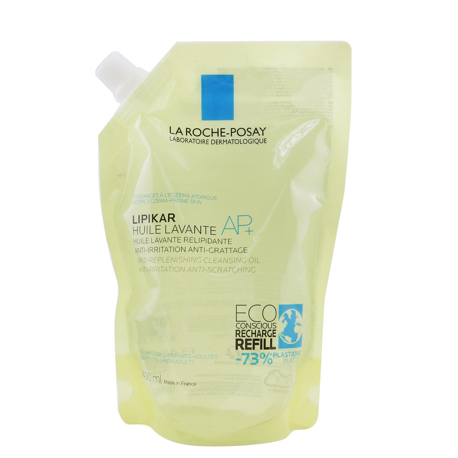 La Roche Posay Lipikar AP+ Anti-Irritation Cleansing Oil Eco-Refill 400 밀리리터