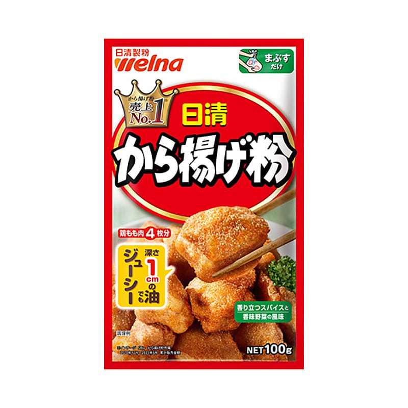 日清食品 油炸調味料粉 炸雞粉調料 100g 1 份