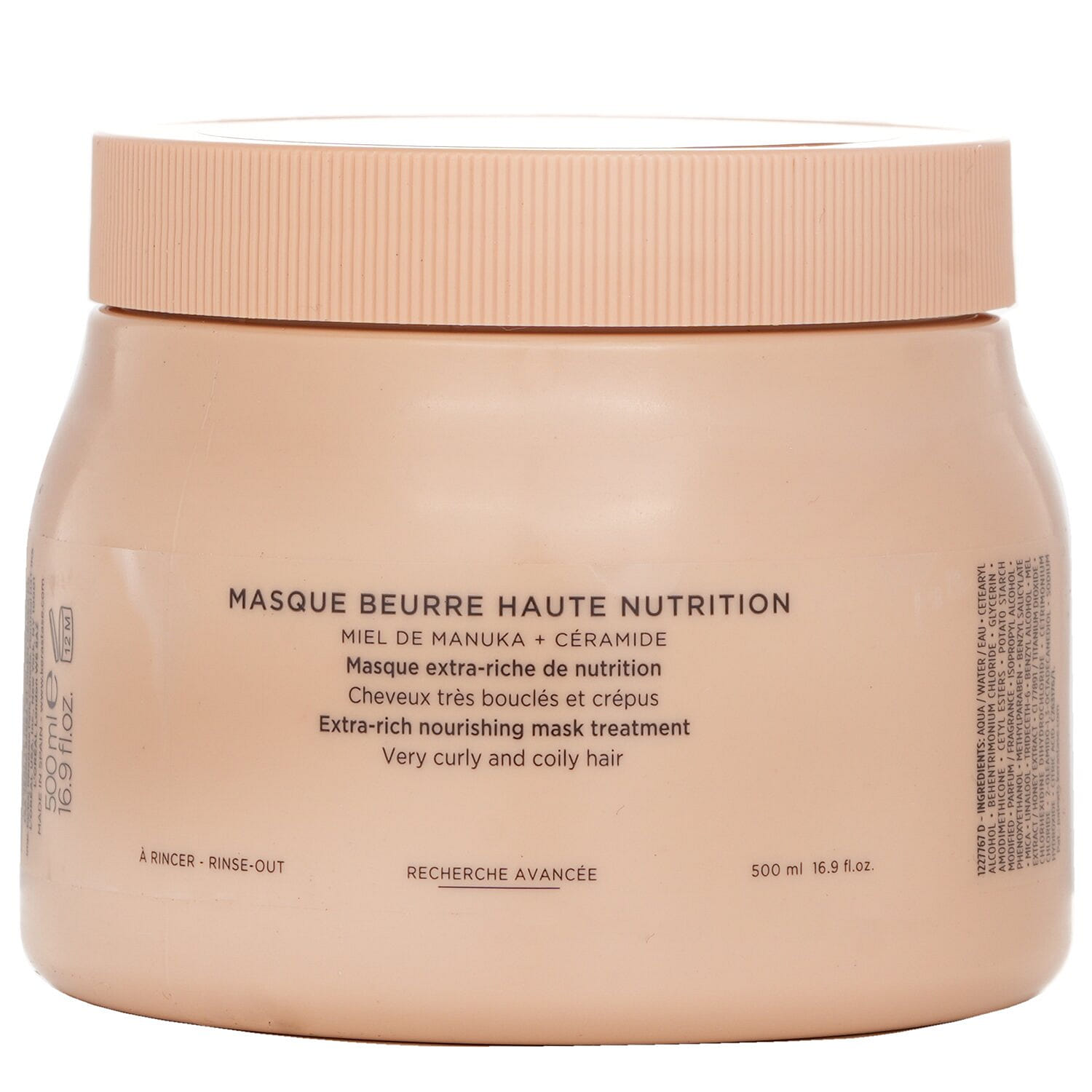 Kerastase Moisturizing Hair Mask for Curly Hair - Suitable for curly and coiled hair 500ml/16.9oz 500 밀리리터