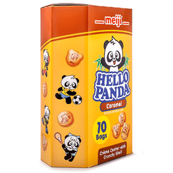 Meiji Hello Panda Cookies Caramel Filling 9.1oz 1 each