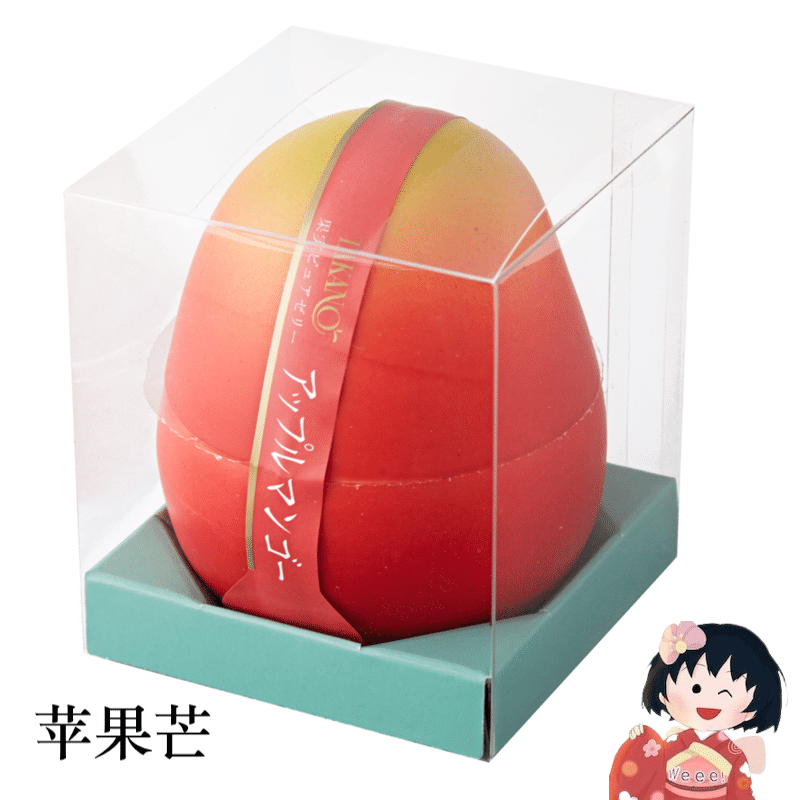 TAKANO Fruit pure Jelly Apple mango flavor 110g 1 ส่วน