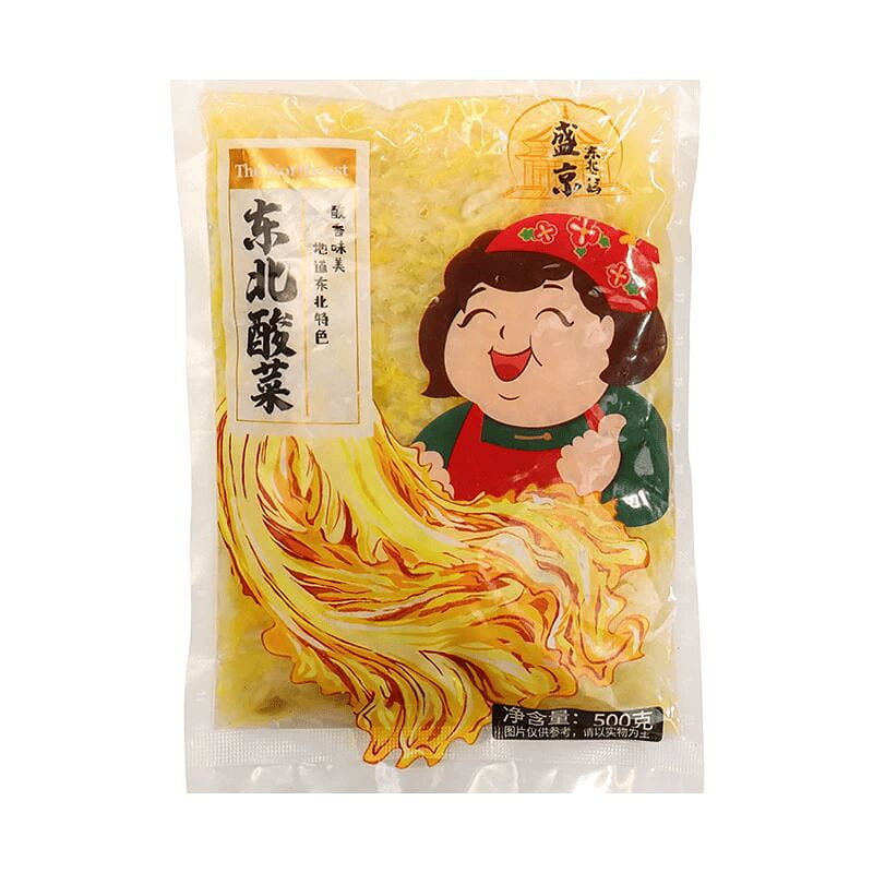 Northeast Auntie Pickled Cabbage Shreds 500g*1 Bag 500 그램