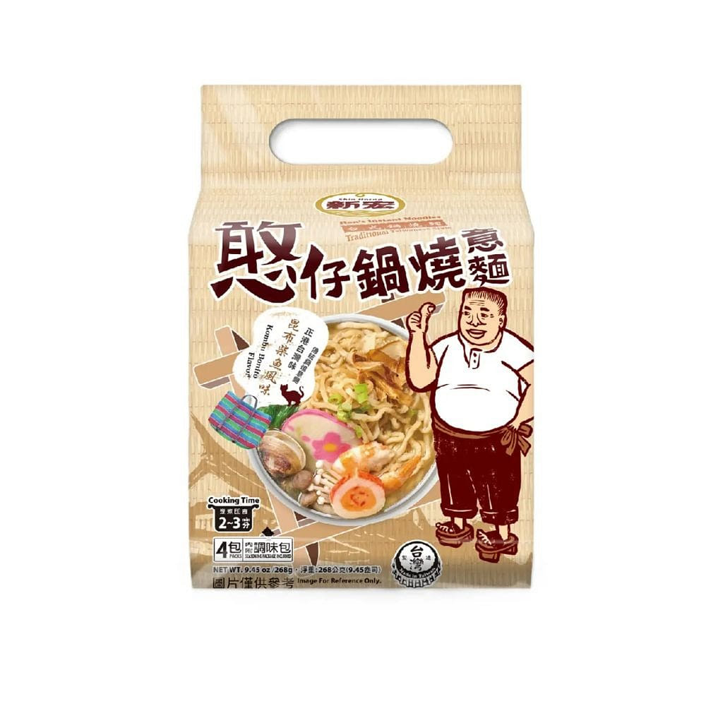 Hon's Pot Burn Noodles-Kombu Bonito Flavor 268 g
