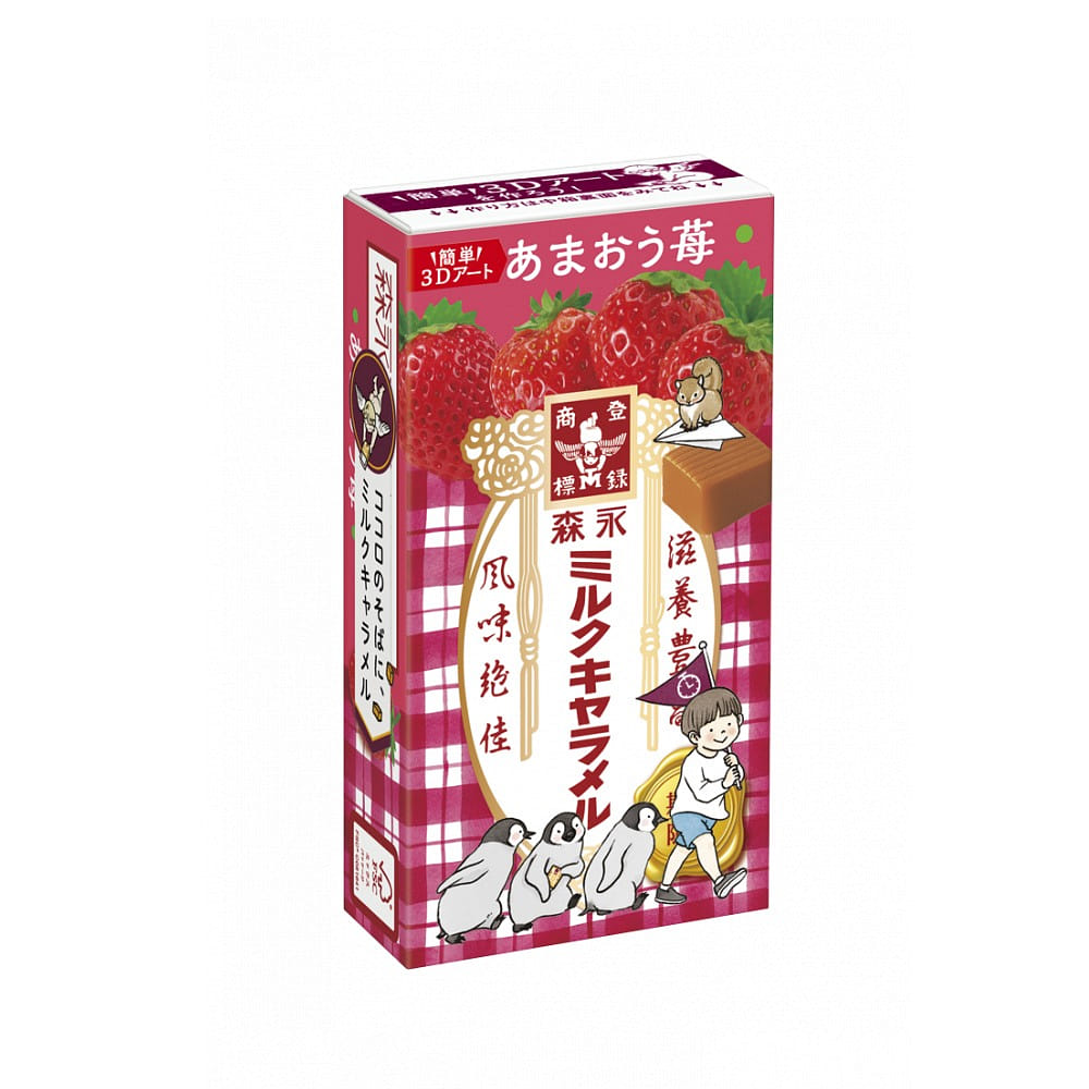 Mori-Nu Milk Caramel Amakou Ichigo  12 Pieces 1 ส่วน