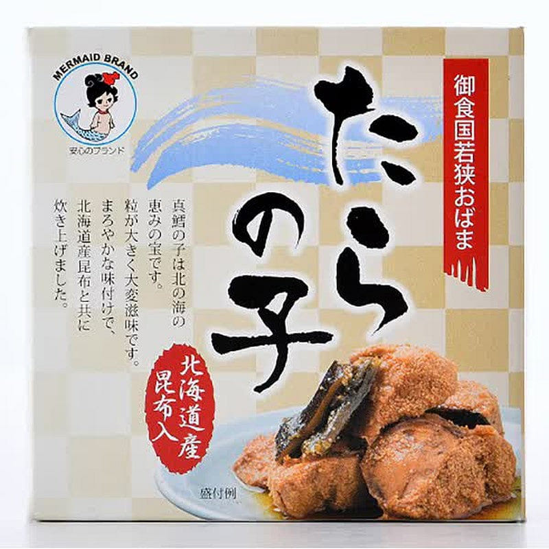 Fukui Canned Foods Seasoned Cod Roe with Kelp 100g 1 개