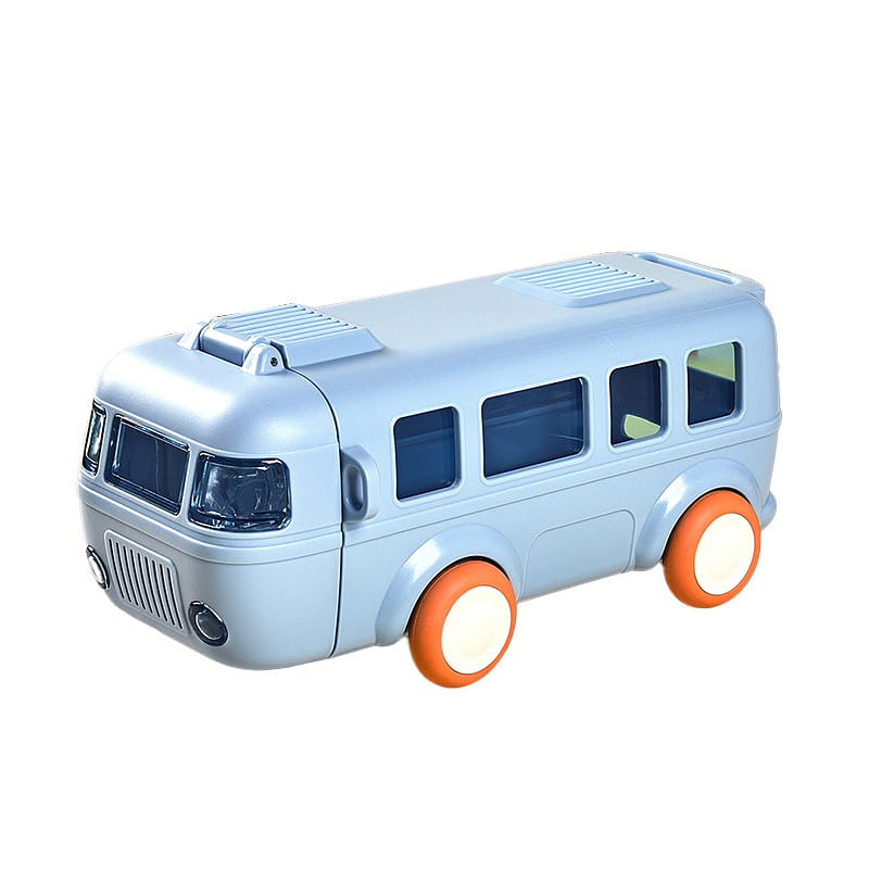 Car Outdoor Portable Bullet Cap Children's Water Cup Milk Cup Blue 1 อัน
