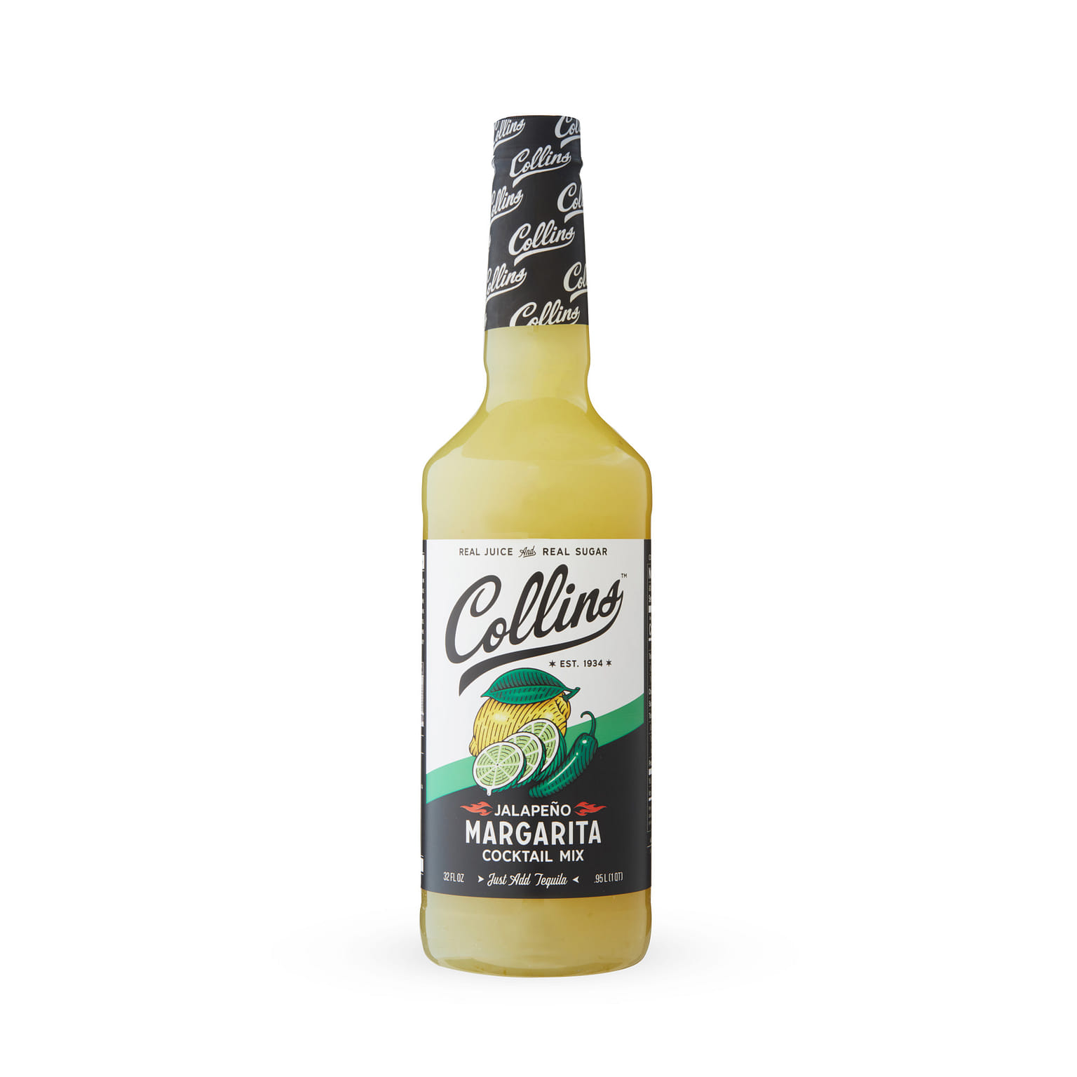 32 oz. Jalapeno Margarita Cocktail Mix by Collins 1 ส่วน