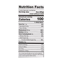 Royal Greenland Cooked Snow Crab Legs Frozen 1.5 lb