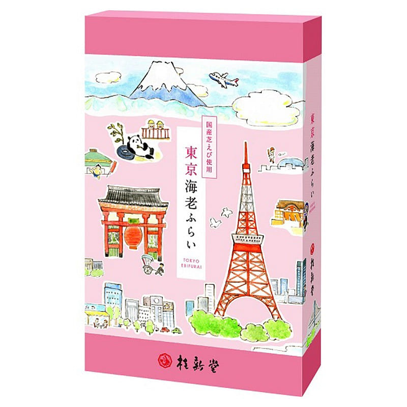 KEISHINDO Tokyo Shrimp Fry Rice Cracker 6 pcs 1 케이스