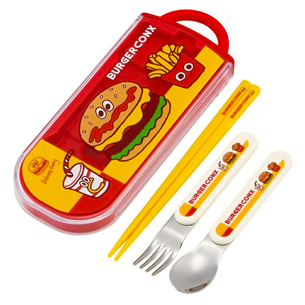 Skater BURGER CONX Cutlery 3pc set 1 개