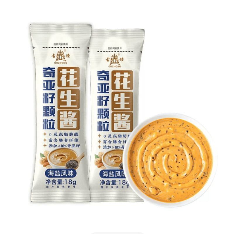 Gu Zhong Qi Ya seed peanut butter 18g*1 bag 18 g