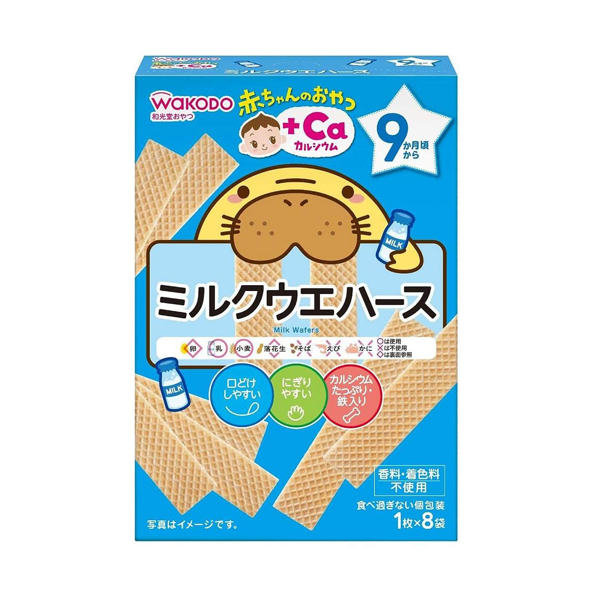 Wakodo Baby Food High Calcium Molar Biscuits 1 케이스