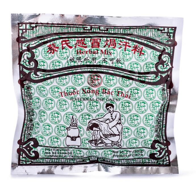 [Chua's] Herbal Mix Steam Bath - 7oz 1 each
