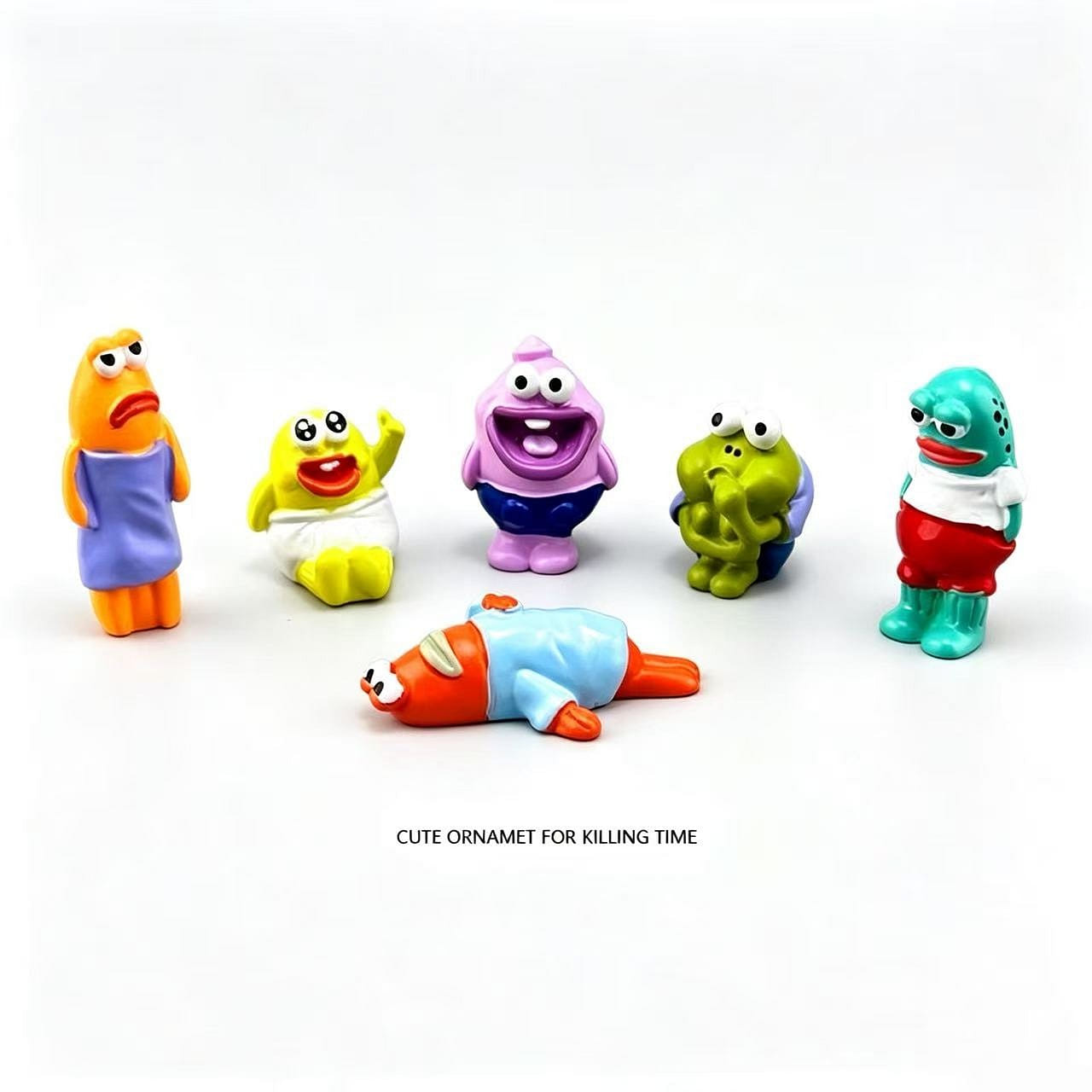 Biqibao Road Mermaid Ornament Set of Six 1 pack