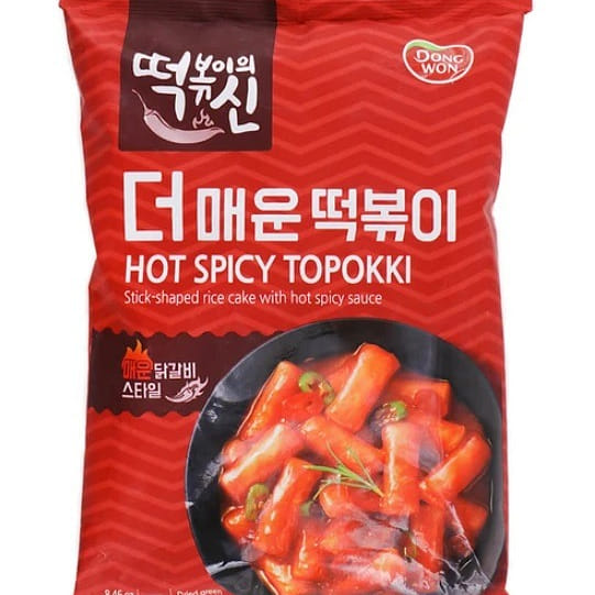 weee_instant_Dongwon Hot Spicy Topokki Rice Cake 240 g