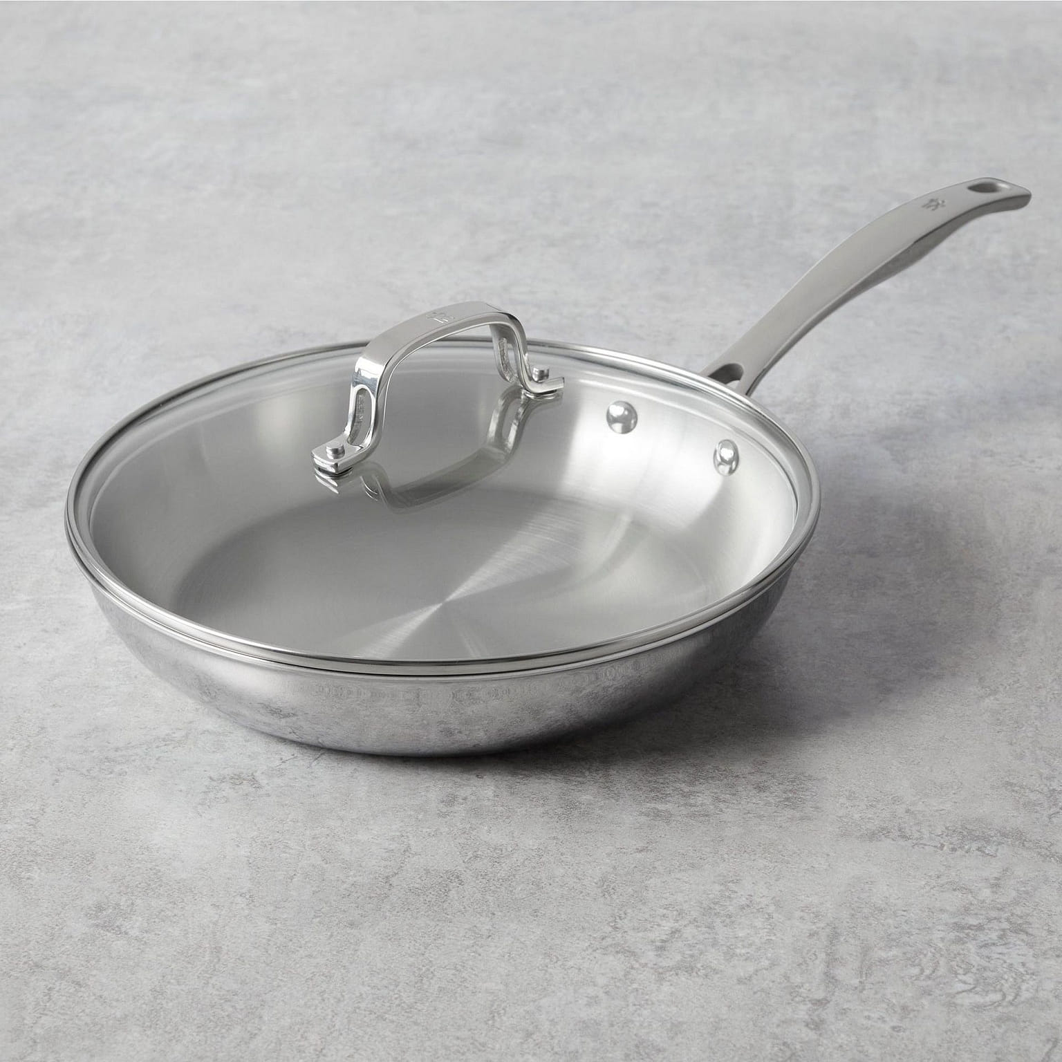 Henckels Clad H3 10-inch Stainless Steel Fry Pan with Lid 1 ส่วน