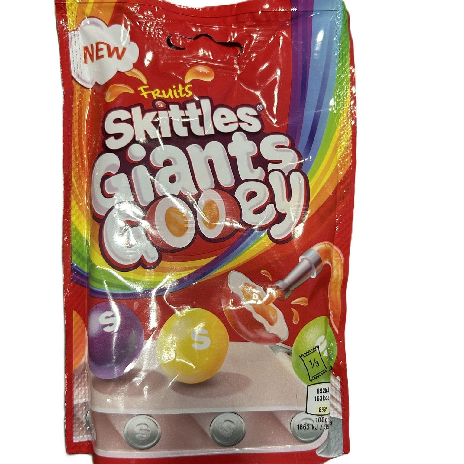 Skittles Giants Gooey Bag 109g (UK) 1 개