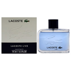 Lacoste Live by Lacoste for Men - 2.5 oz EDT 스프레이 2.5 온스