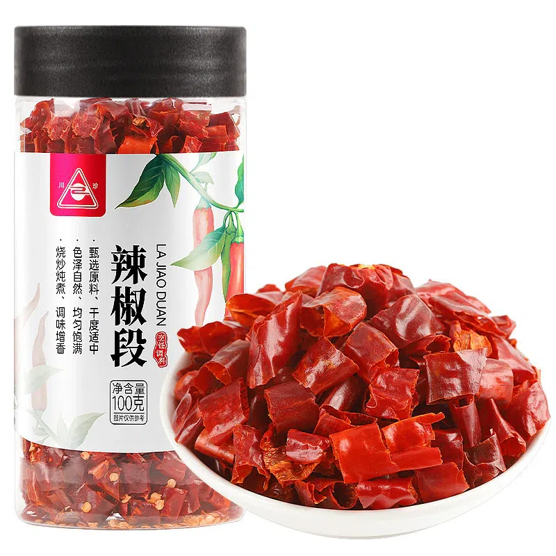 Sichuan Zhen Household Seasoning: Stir-fried Vegetables, Stews, Stewed Meat, Spices, Dry Seasonings, Family Seasoning, [Slightly Spicy], Pepper Segment, 100g*1 can 100 그램