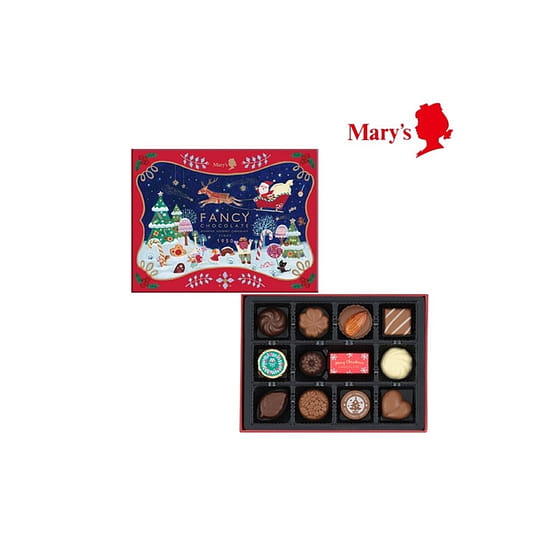 weee_snack_Marys Christmas Assorted Chocolates Gift Box 12pc/ 1 box