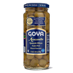Goya Manzanilla Spanish Olives with Pimientos 6.75 oz