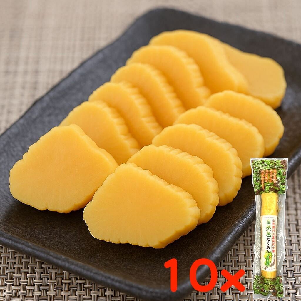 天然黄泽庵木村渍物 x10 1 份
