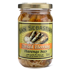 San Sebastian 말린 청어 올리브오일 절임 220 그램