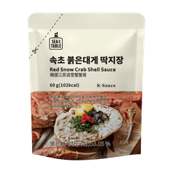 Korean Red Snow Crab Shell Sauce (60g x 5ea) 300 g