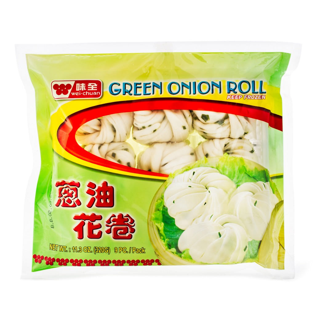 Wei-Chuan Green Onion Roll 9pcs, Frozen 320 g