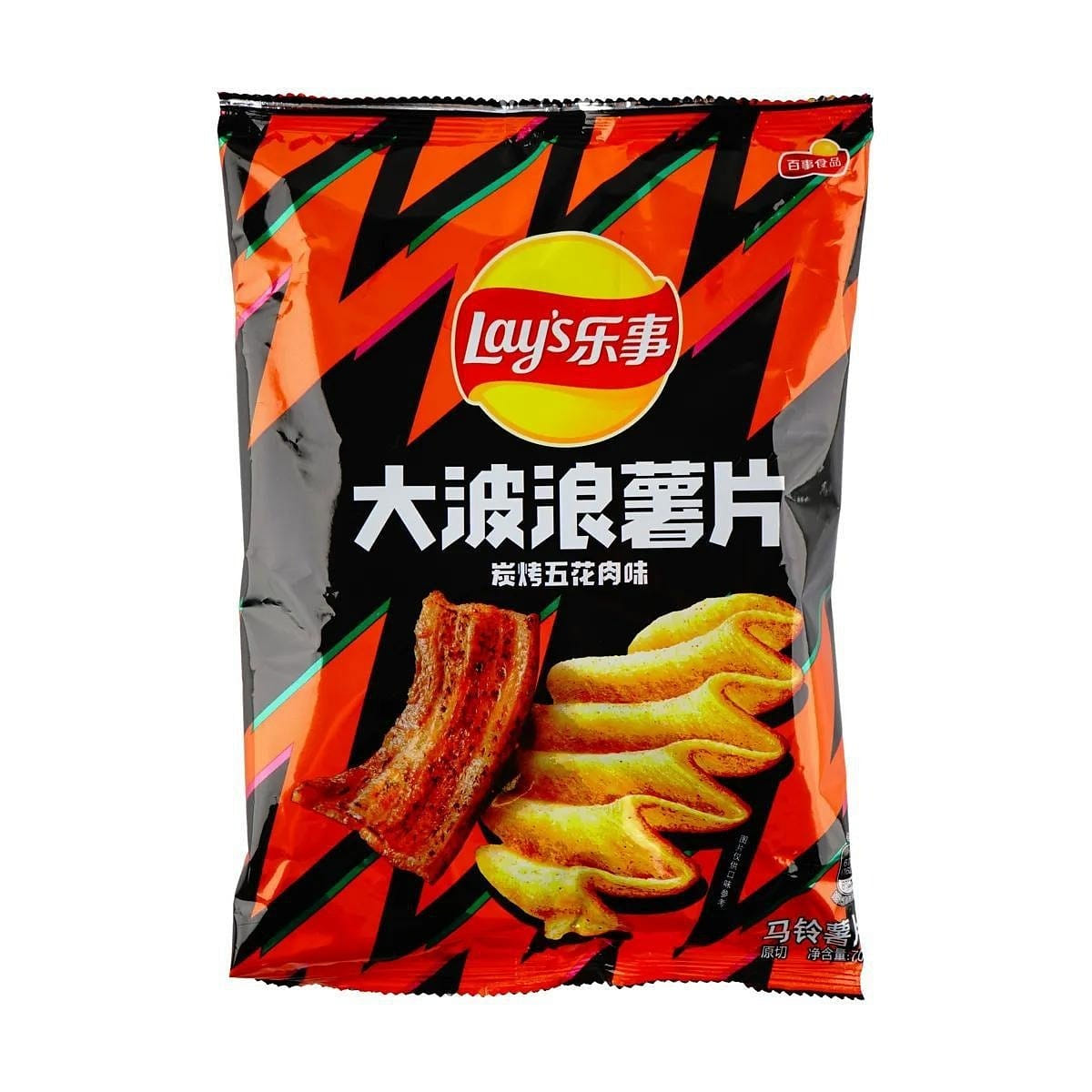 Lay's 烤五花肉味薯片 70 克