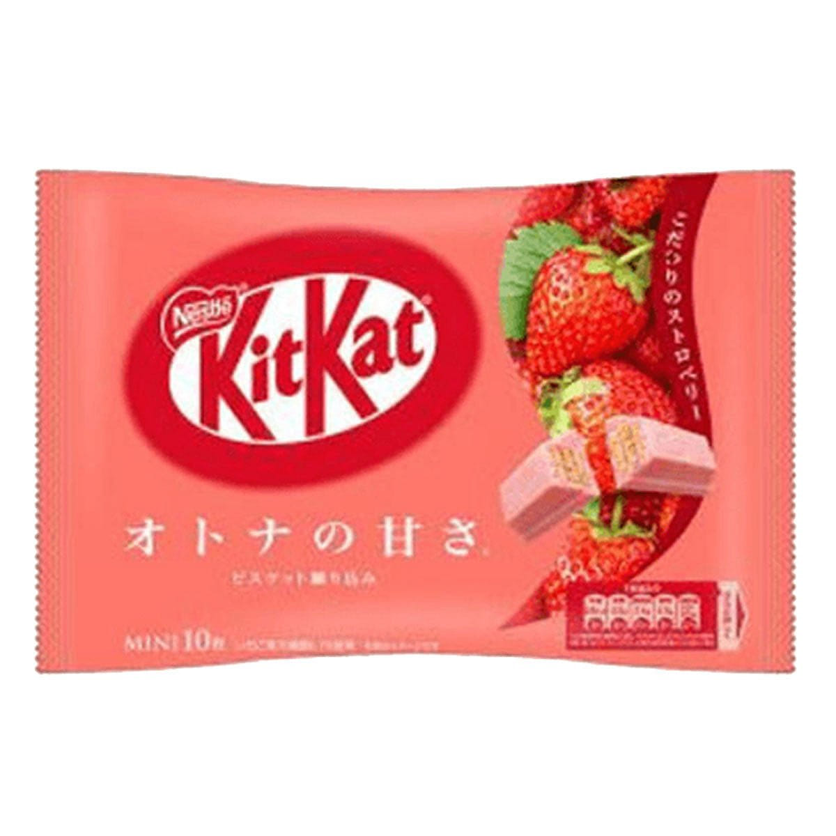 Nestle Kit Kat Strawberry Flavor Chocolate Wafer 1 each