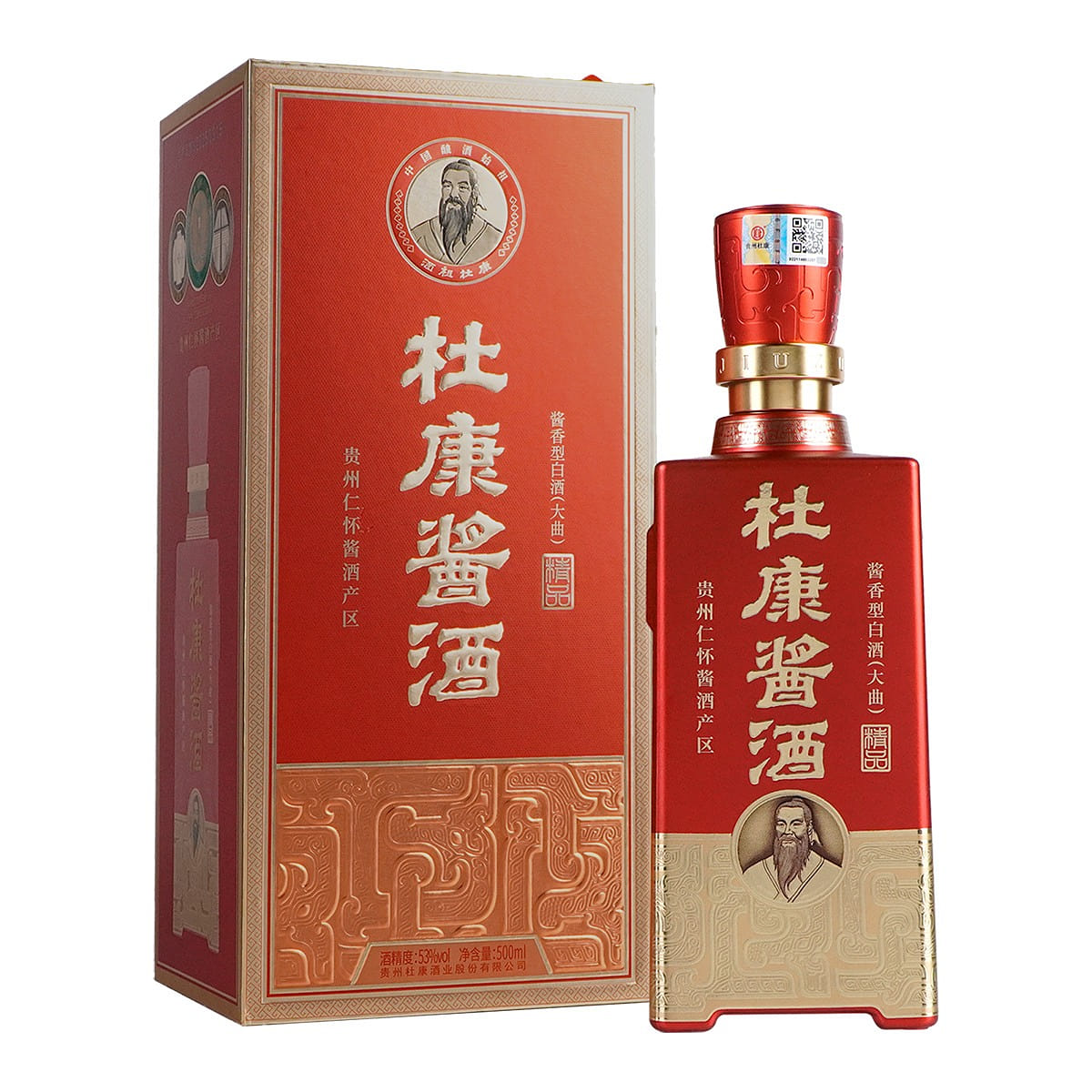 杜康醬酒精品 500 毫升