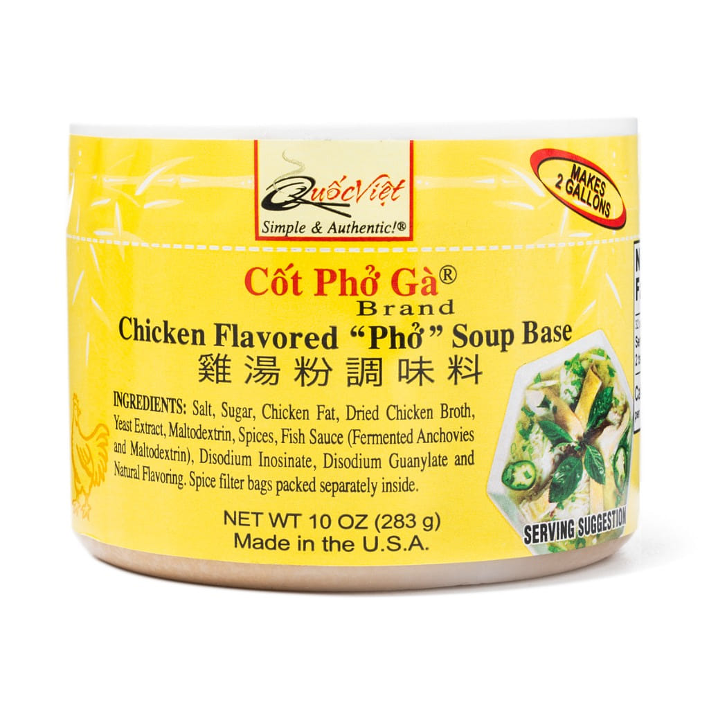 Quoc Viet Chicken Pho Soup Base, Pho Ga 10 oz