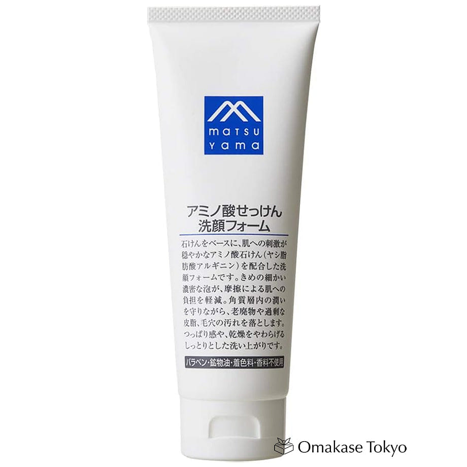 Matsuyama M-Mark Amino Acid Face Washing Foam 120g 140 グラム