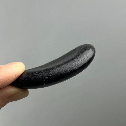 おさらニューヨーク Zen 箸&スプーン置き 2.3" x 1.6" (箸置きのみ), 艶消しブラック 1 個