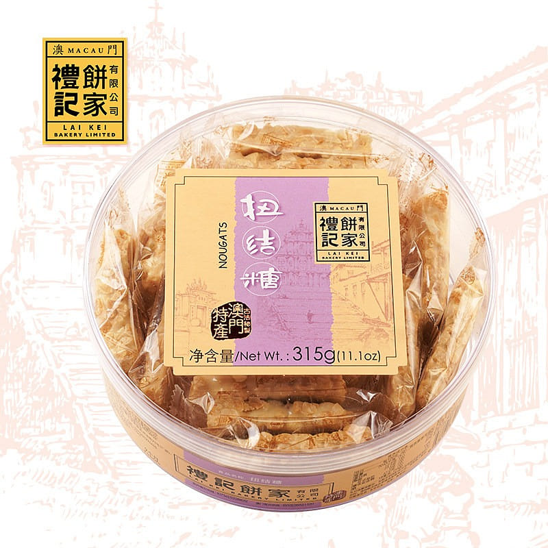 Lai Kei Peanut puff pastry and twisted candy 315g 315 g