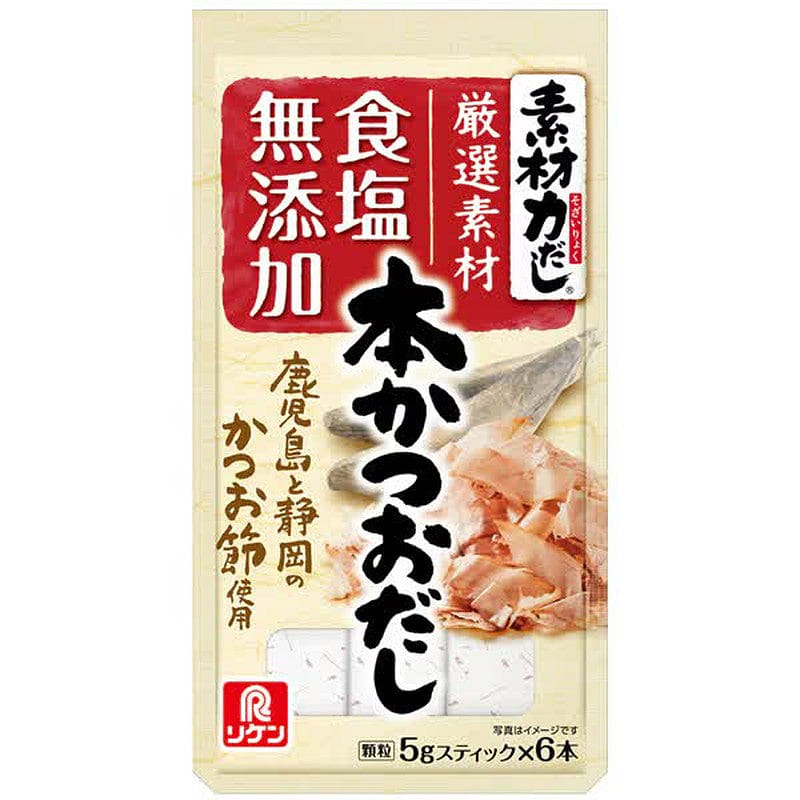 Riken Soryoku 鲣鱼高汤 6 瓶 1 份