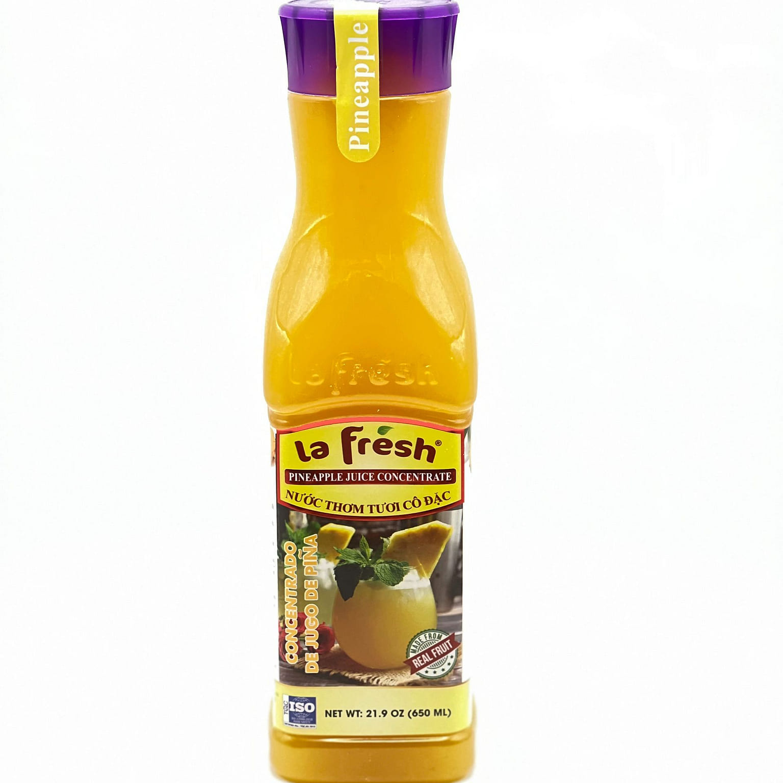 LA FRESH FRUIT JUICE PINEAPPLE CONCENTRATE 21.9 oz