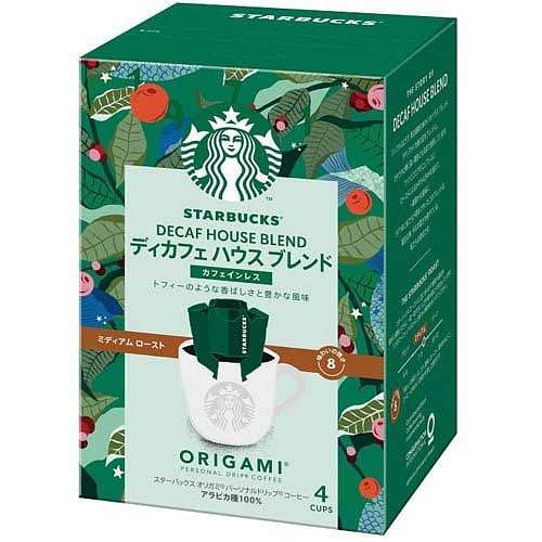Starbucks Decaf House Blend Drip Coffee 4pcs 1 each