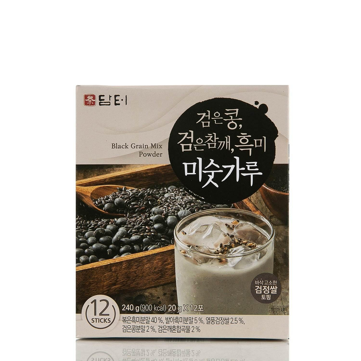 Damtuh 黑谷物韩式杂粮粉 12条（240克） 12 个